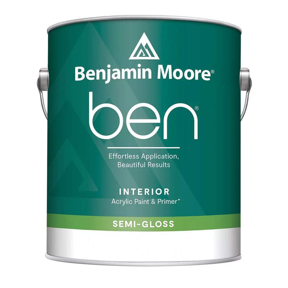 Ben Interior Acrylic Paint & Primer - Semi-Gloss