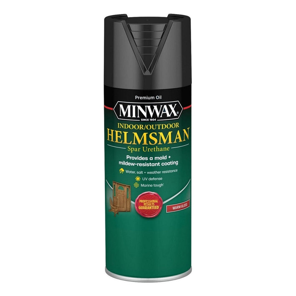 Minwax 33250000 11.5 oz. Clear Warm Gloss Helmsman Indoor / Outdoor Spar Urethane Spray