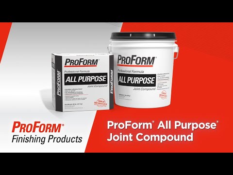 National Gypsum 50002475 ProForm Professional Formula All Purpose Joint Compound, 61.7 lbs. (28 kg)