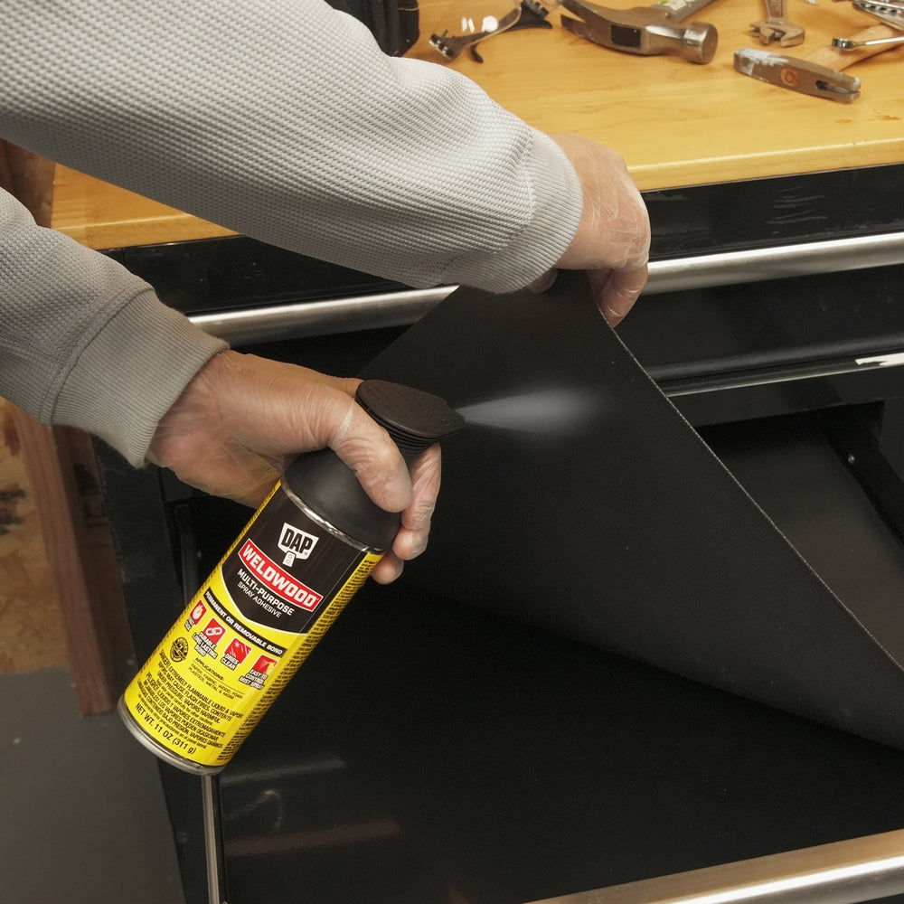DAP Weldwood Multi-Purpose Spray Adhesive, Clear, 11 oz.