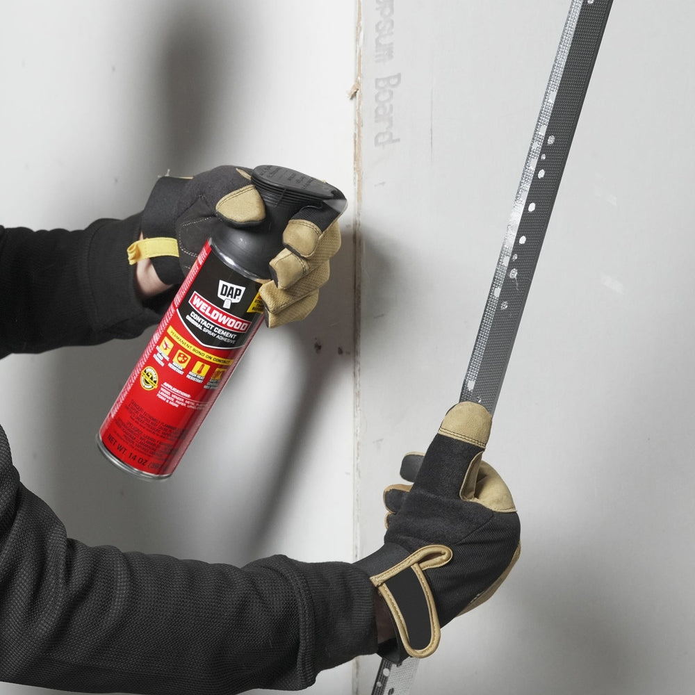 DAP Weldwood Original Contact Cement Spray Adhesive, Clear, 14 oz.