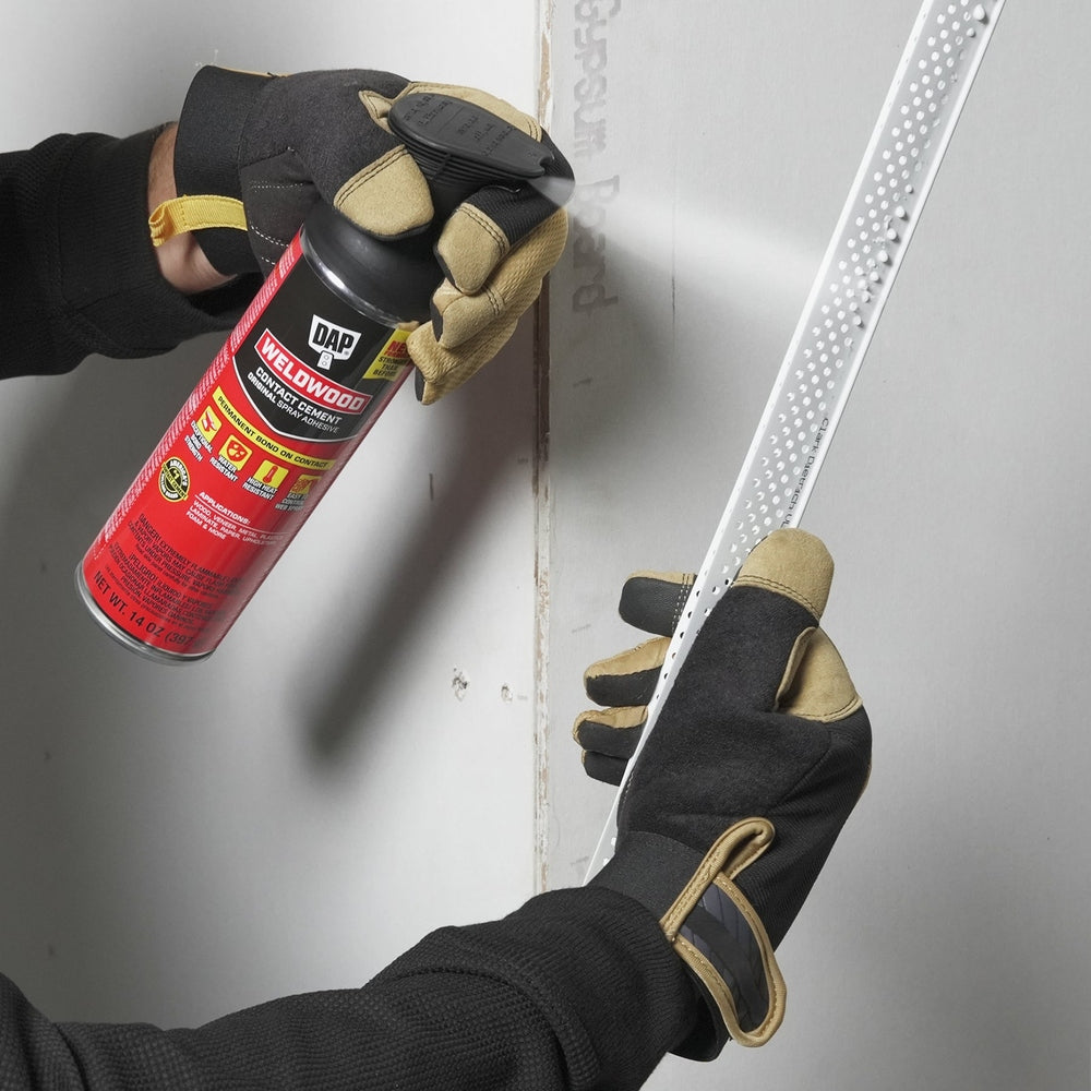 DAP Weldwood Original Contact Cement Spray Adhesive, Clear, 14 oz.